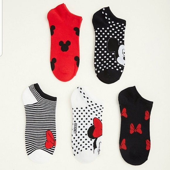 Torrid Accessories - 5 Pack NWT Torrid Minnie Mouse Socks